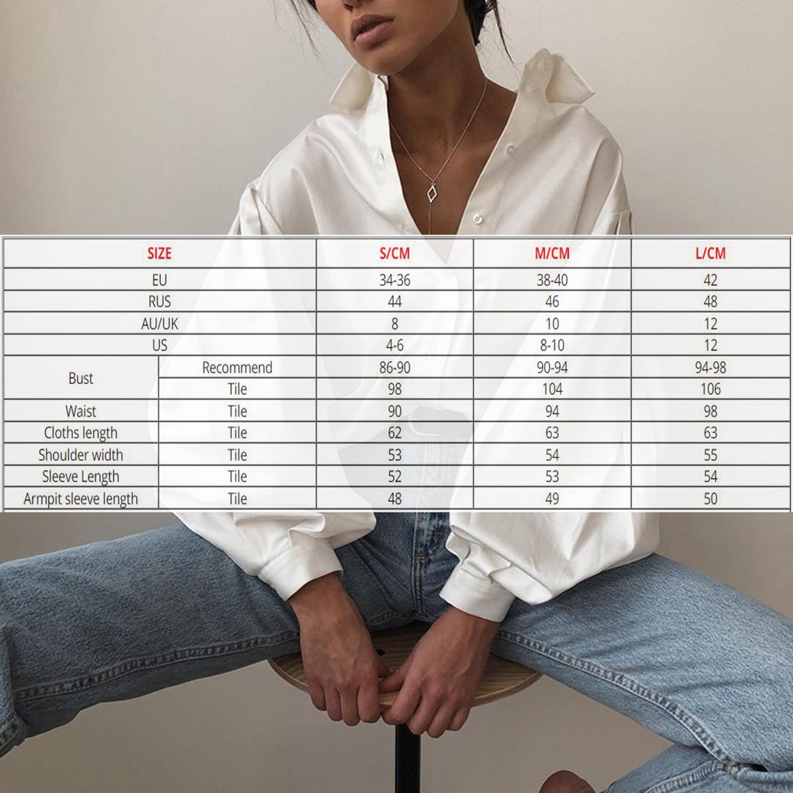 Sexy Lantern Long Sleeves Loose Fashion Shirt