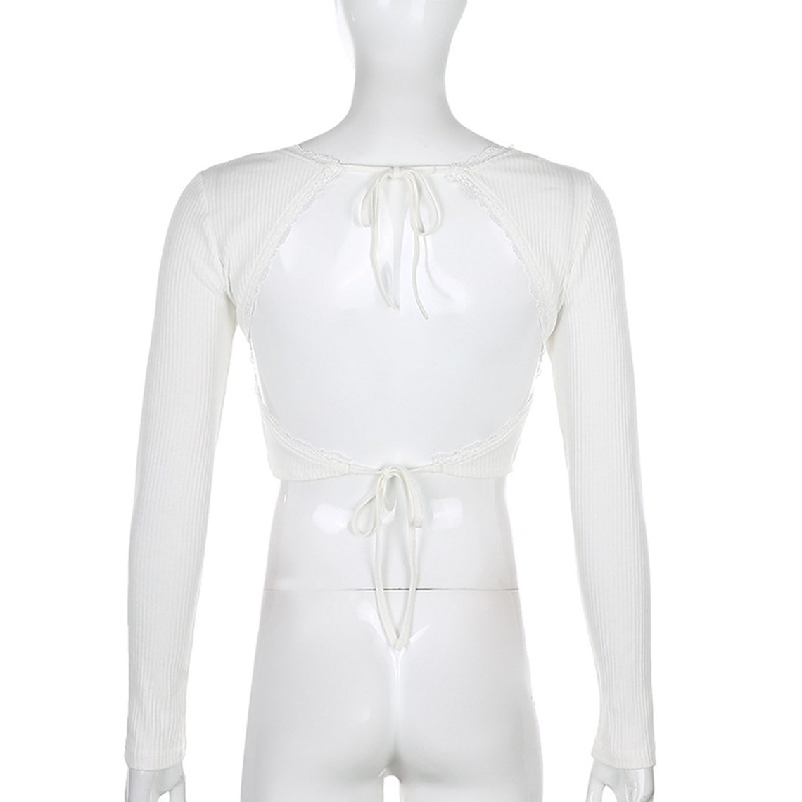 Sexy Double Back Knot Fashion Crop Top