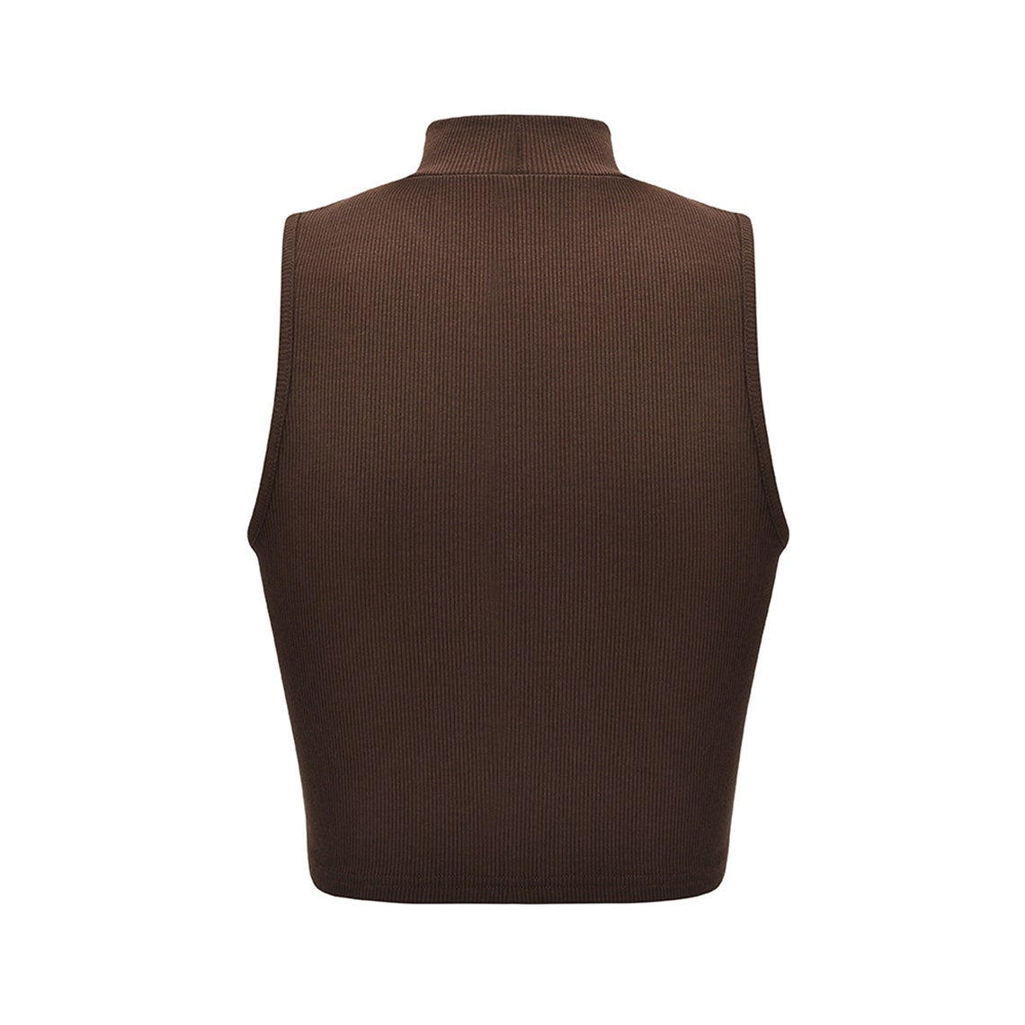 Summer Sleeveless Casual Fashion Sexy High Neck Crop Top
