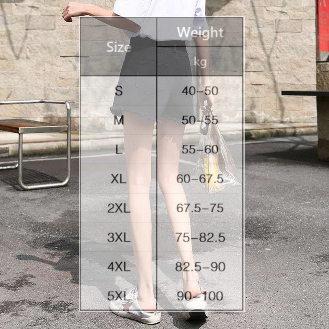 Korean Irregular Cut Tassel Vintage Denim Shorts