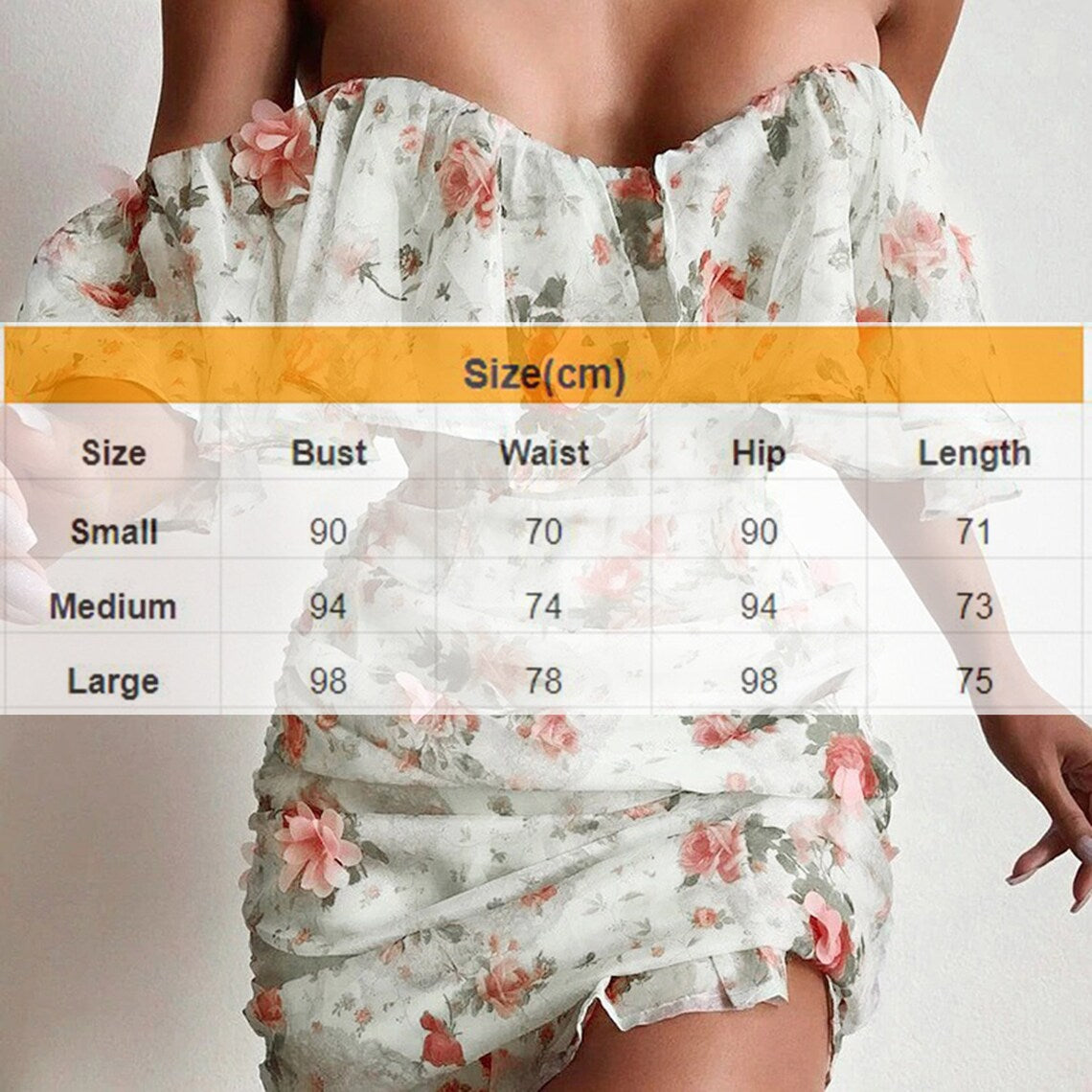 Elegant Ruched Floral Print Chiffon Mini Dress