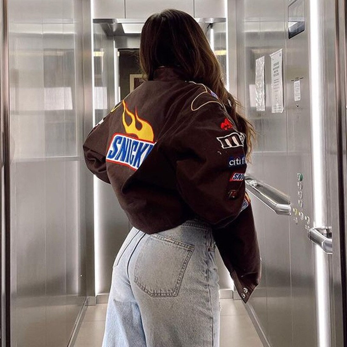 Snickers Vintage Sporty Racing Jacket