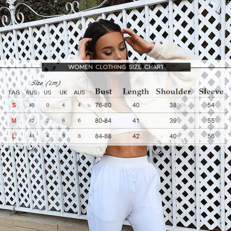 Fashionable Button Down Pockets Cropped Coat