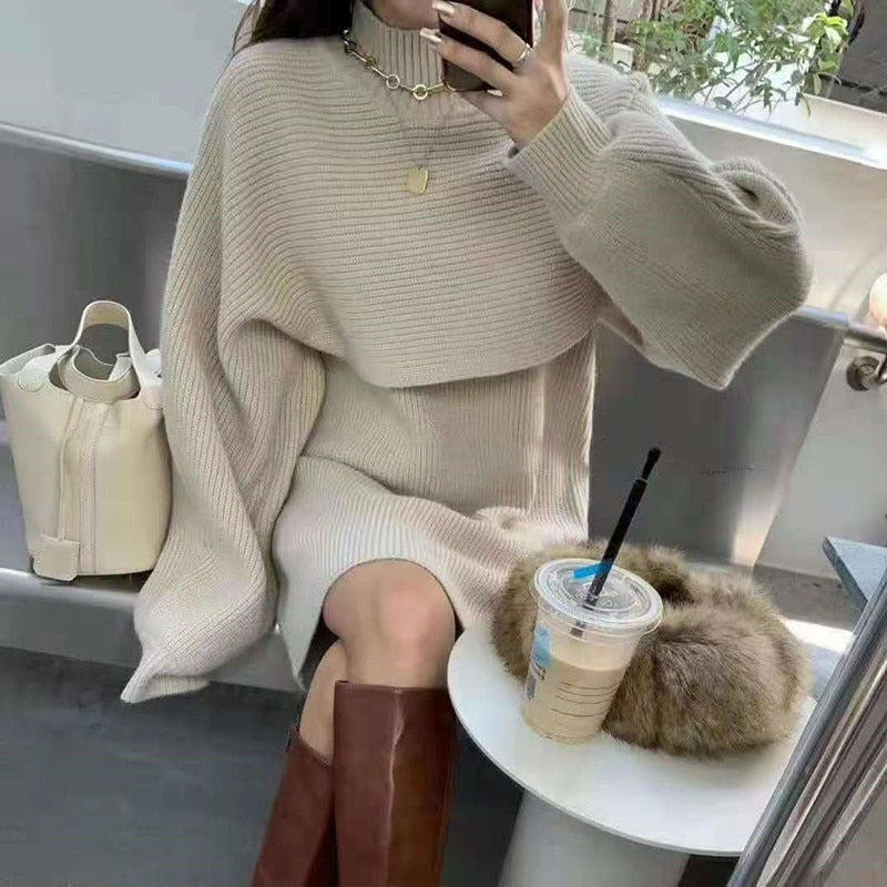 Two-piece Knitted Fleece Tracksuits