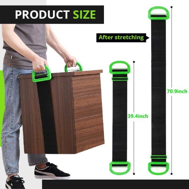 Ergonomic Heavy Lifting Straps