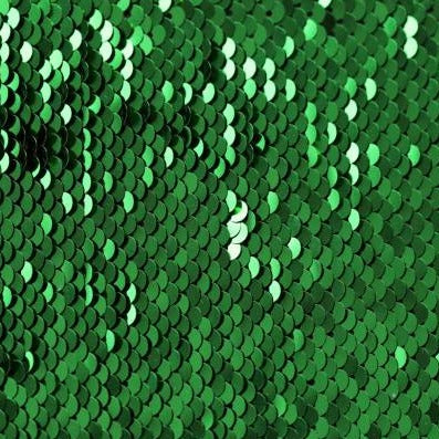 Fully Sequined Slit Midi Skirt