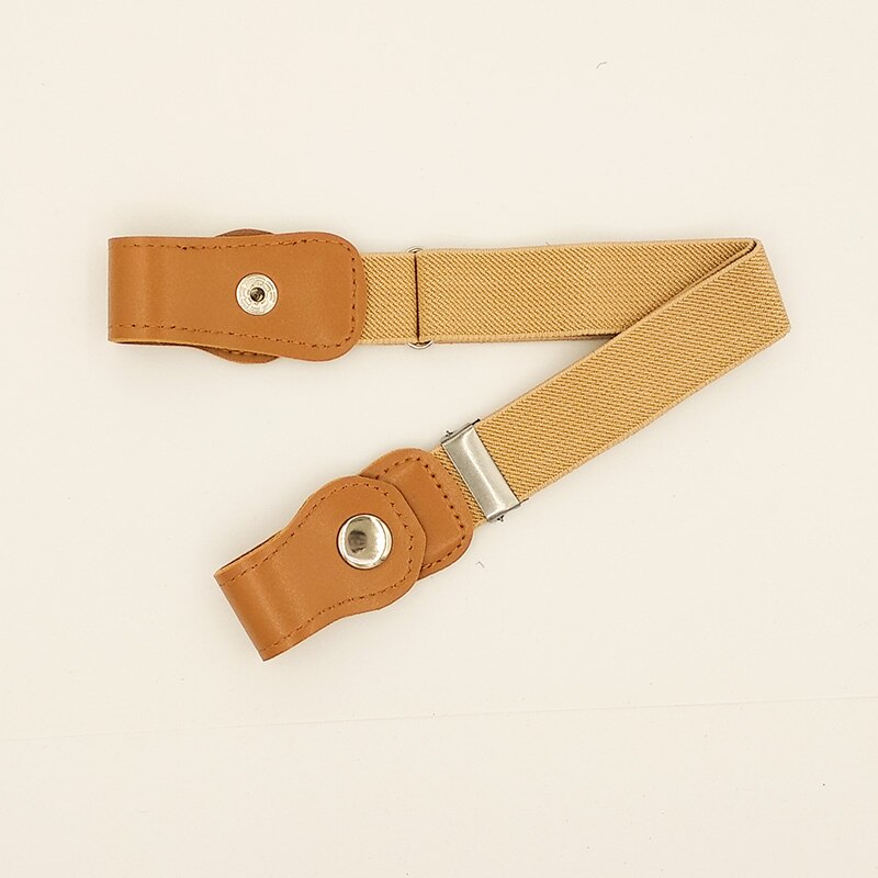 Buckle-Free Elastic Jeans Belt for Children and Adult