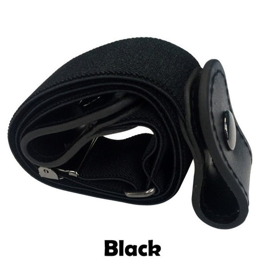 Buckle-Free Elastic Jeans Belt for Children and Adult
