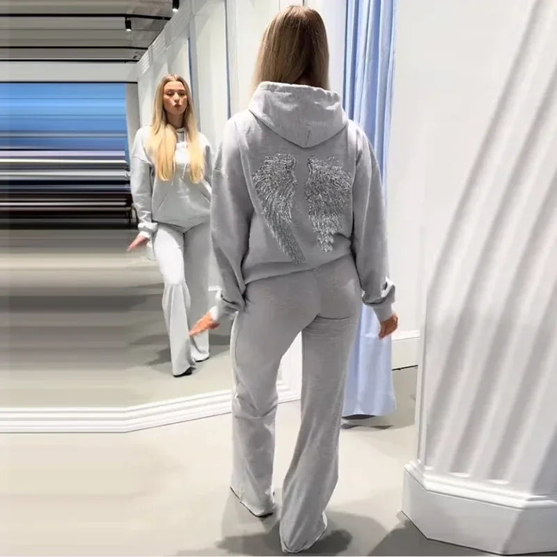 ARCHANGEL VELORE™ Premium Wing Embroidery Tracksuit