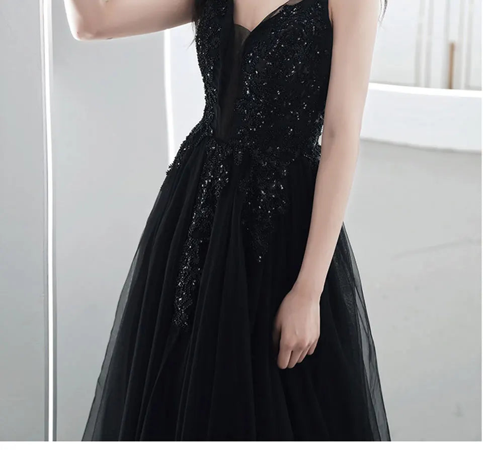 The Aveline Tulle Embellished Gown