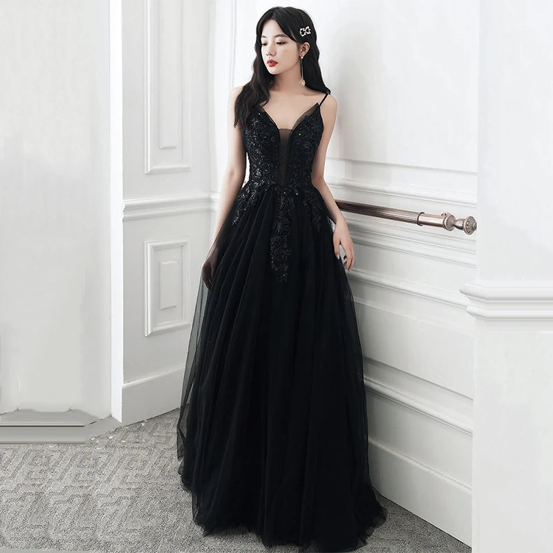 The Aveline Tulle Embellished Gown