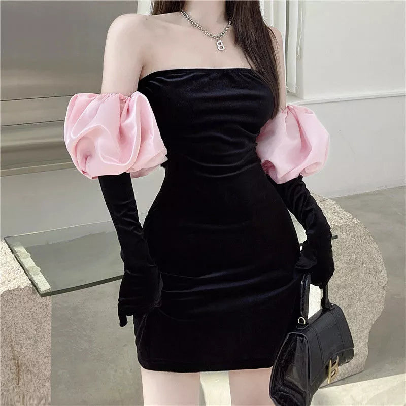 Elegant Off Shoulder Evening Dress