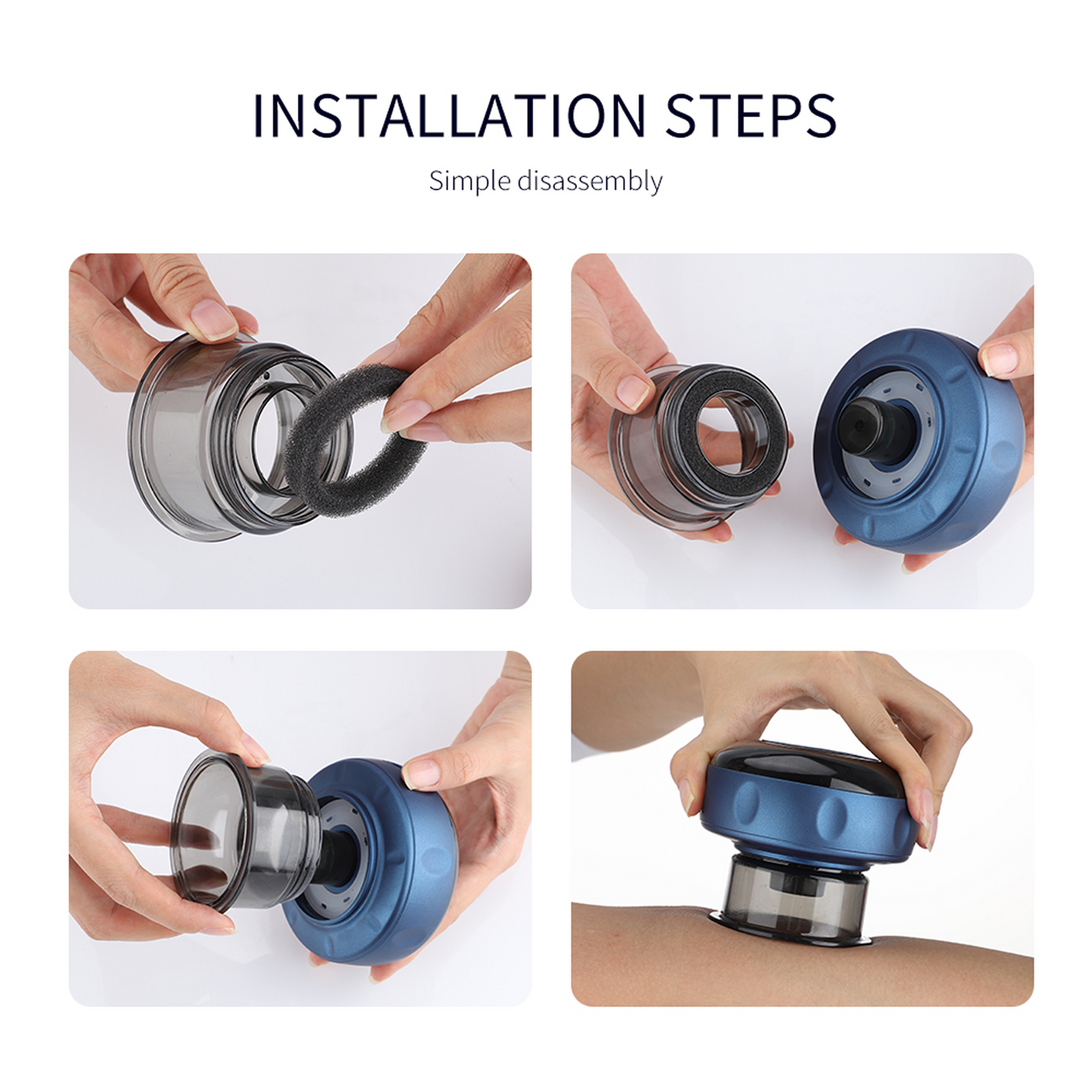 Smart Vacuum Suction Cup - Massage Device