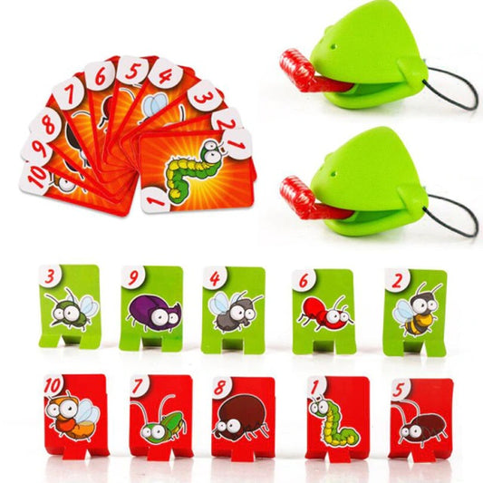 New Tongue Chameleon Family Party Toys