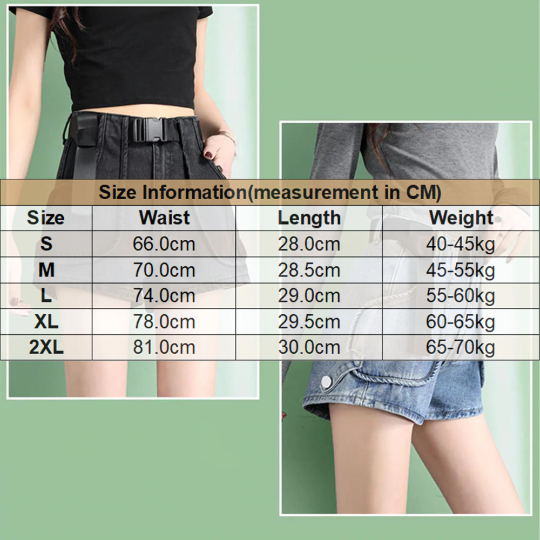 Tomb Raider Vibe High Waist Short - Women Belted Streetwear