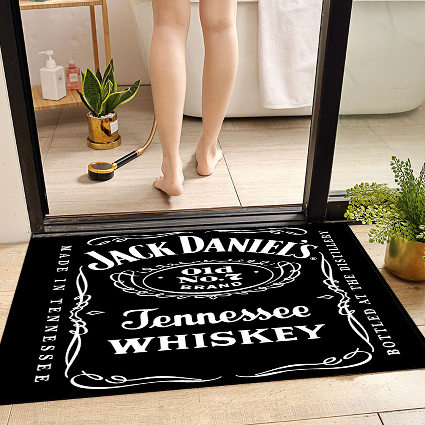 Jack Daniels Floor Mat