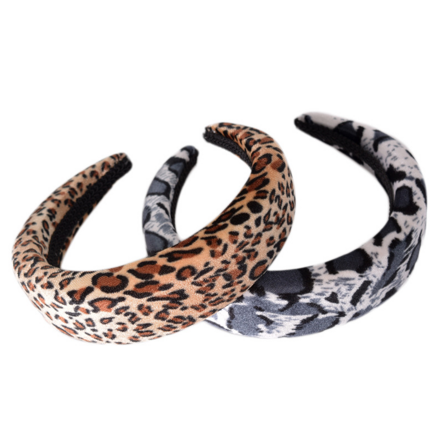 Velvet Sponge Leopard Headband