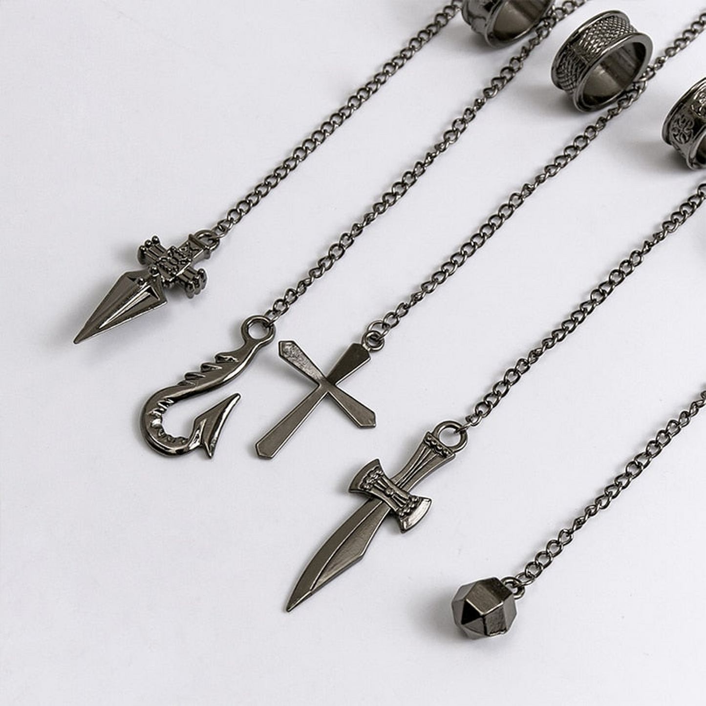 Hunter X Hunter Kurapika Cosplay - Metal Ring Accessories