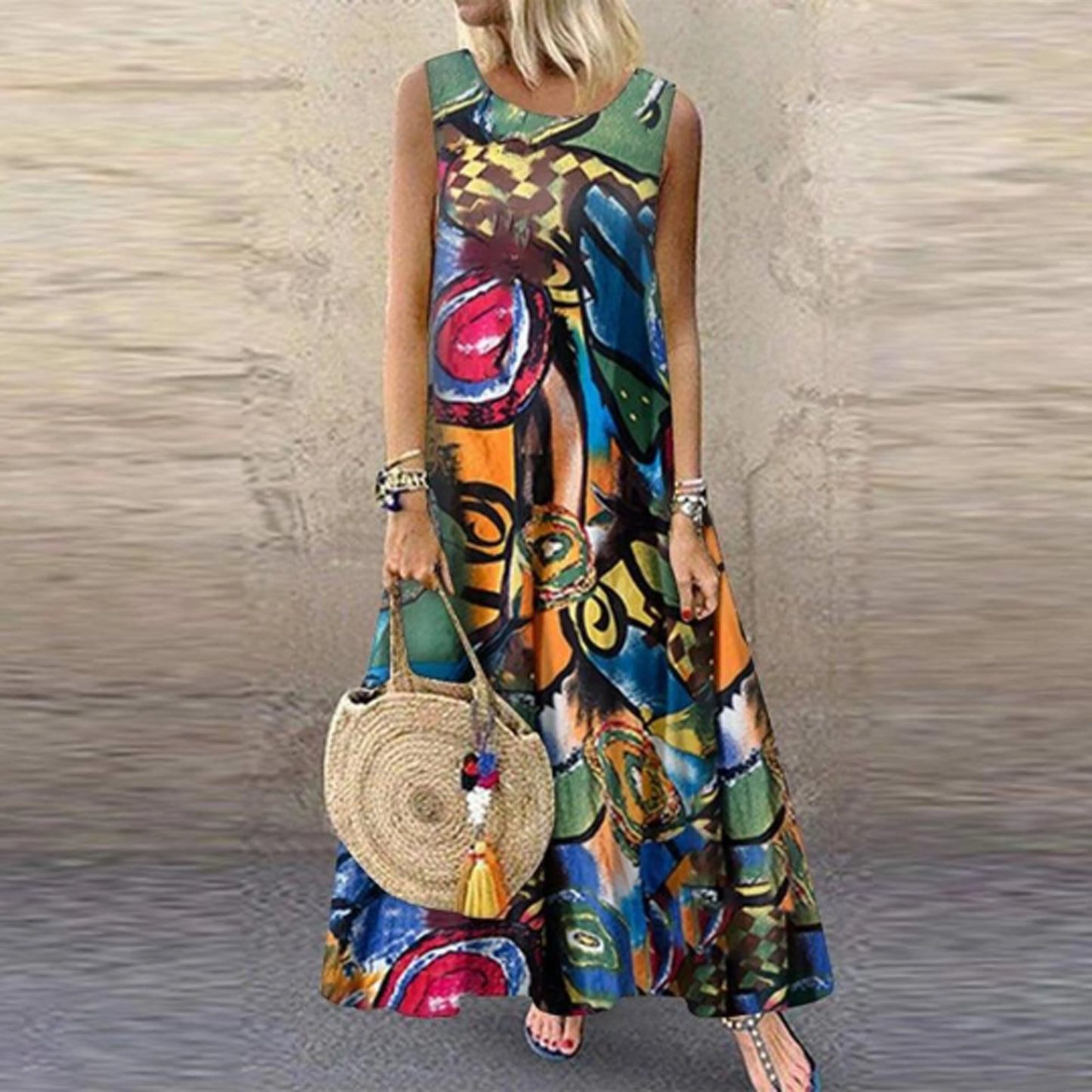 2021 Summer Dress Bohemian Fashion - Women's Boho Dress