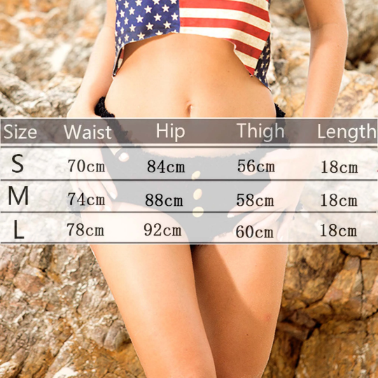 Cotton Skinny Streetwear Denim Mini Shorts