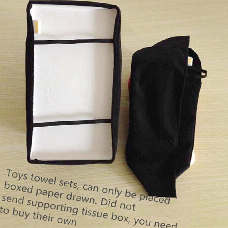 Funny Plush Toy Tissue Box Home Car Napkin Holder