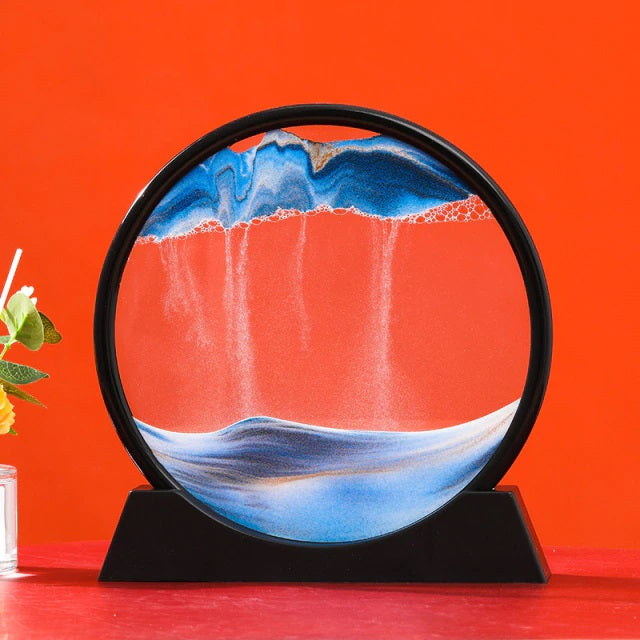 Moving Sand Art Deep Sea Sandscape Picture Frame