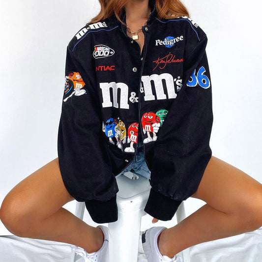 M&M's Print Racing Jackets