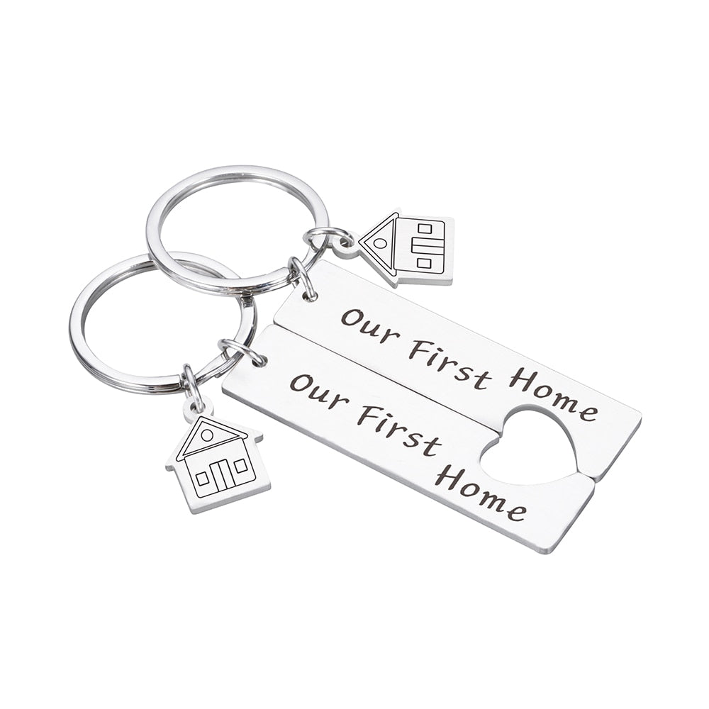 Family Keychain Our First Home