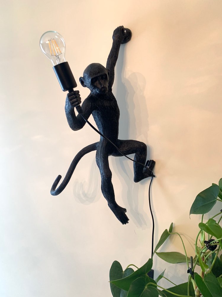 Monkey Lamp - Hanging Luminaire Home Decor