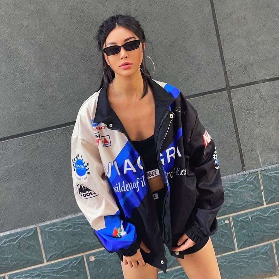 Blue Racing Uniform Jacket – Slayzz