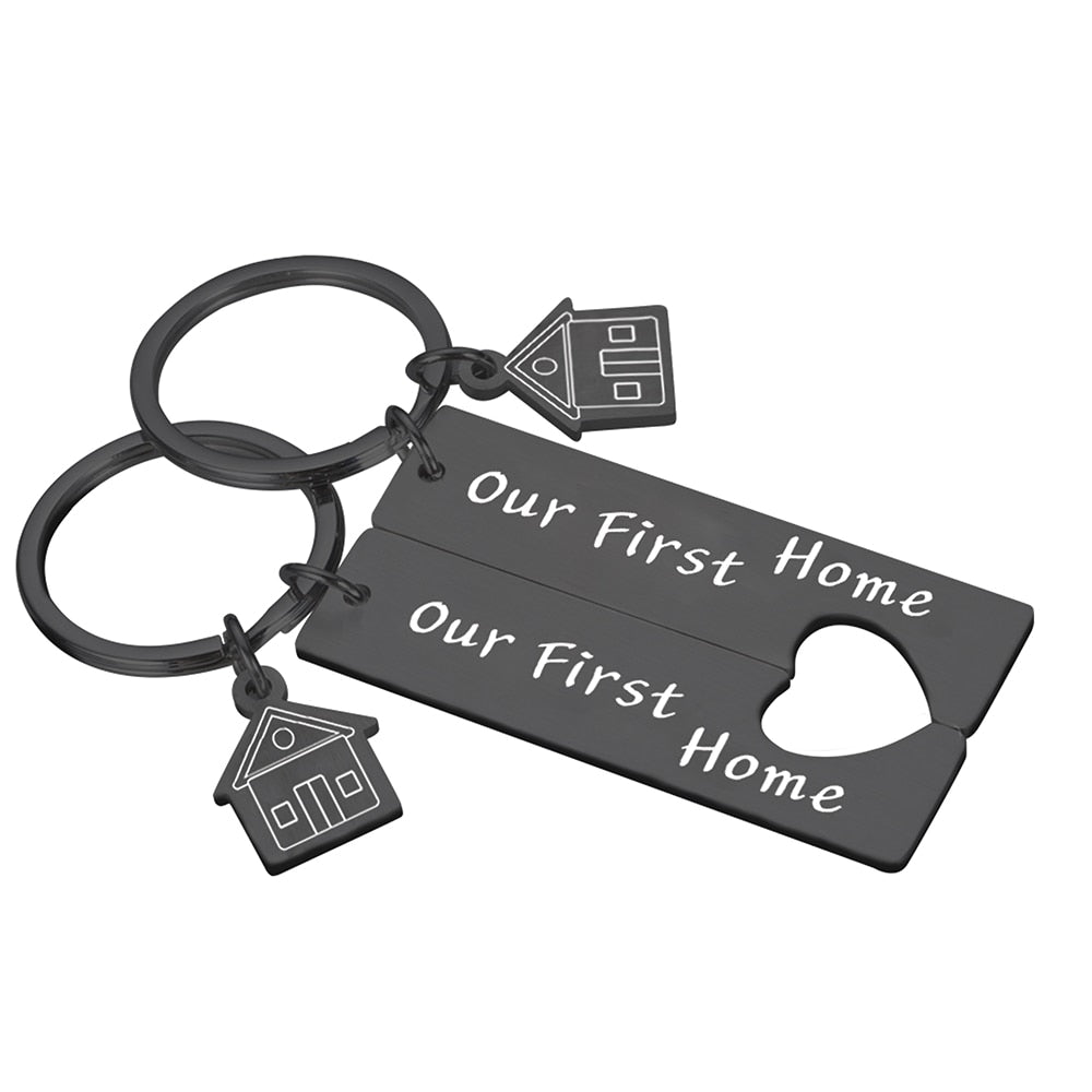 Family Keychain Our First Home