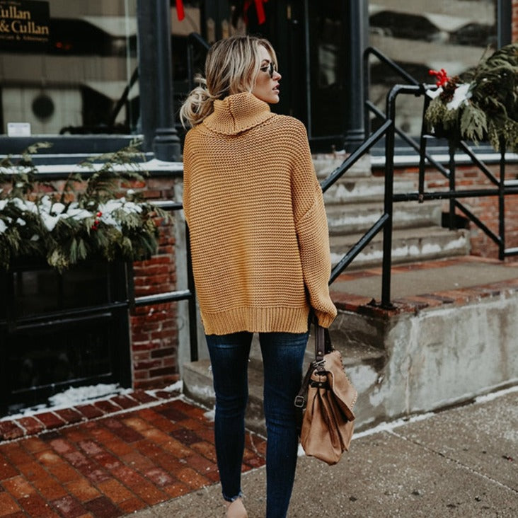 Warm Knitted Oversized Jumper