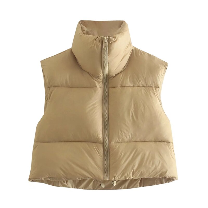 Fashion Basic Warm Sleeveless Jacket