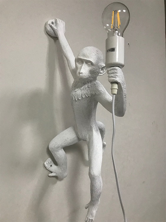 Monkey Lamp - Hanging Luminaire Home Decor
