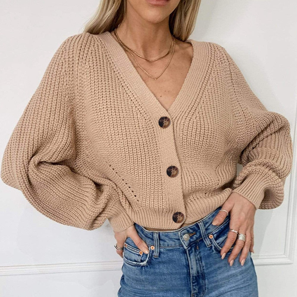 Fashionable Knitted Cardigans Sweater