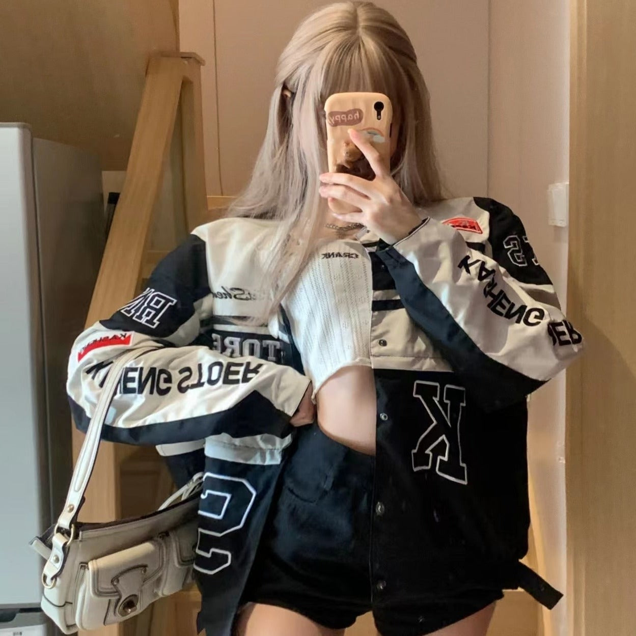 Detachable Hem Racing Jackets