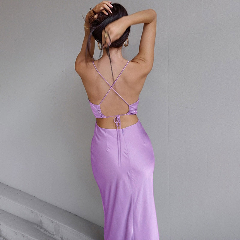 Elegant Backless Chic Party Dress
