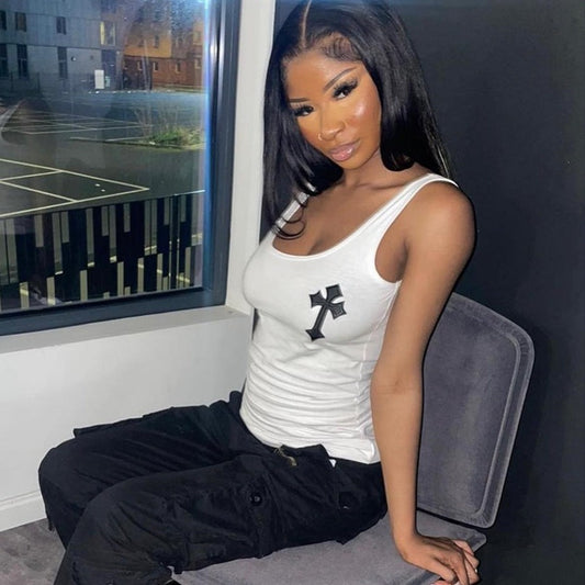 Vintage Cross Women Tank Top