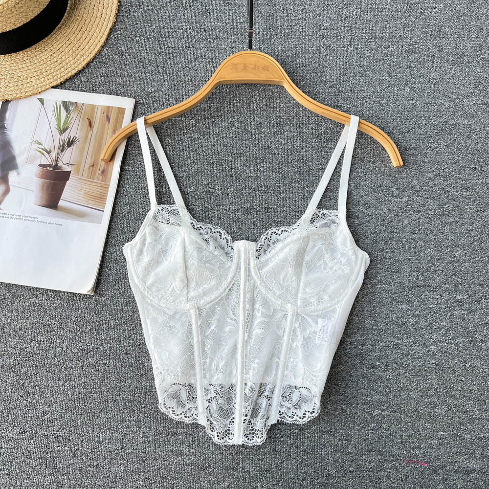 Sexy Lace Strap Camisole Top