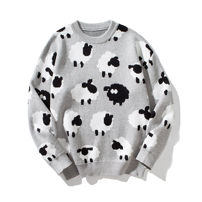 Sheep Pattern Classic Sweaters