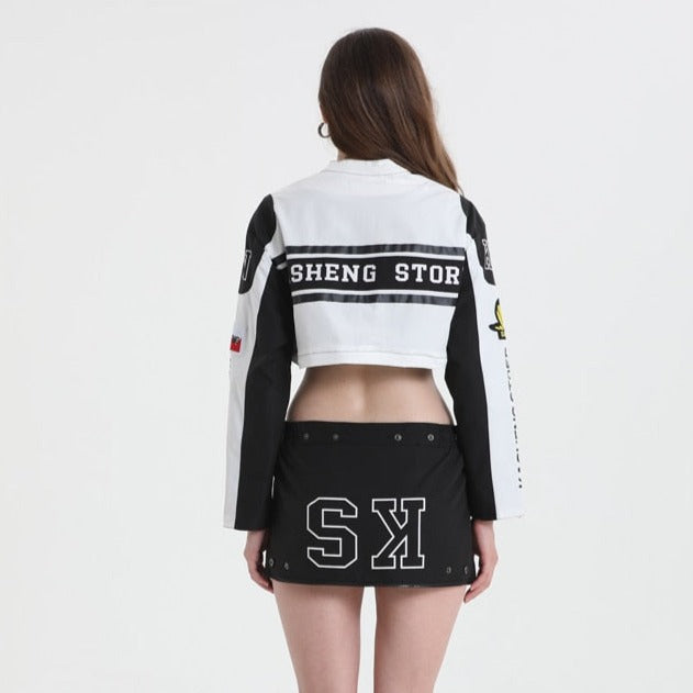 Detachable Hem Racing Jackets