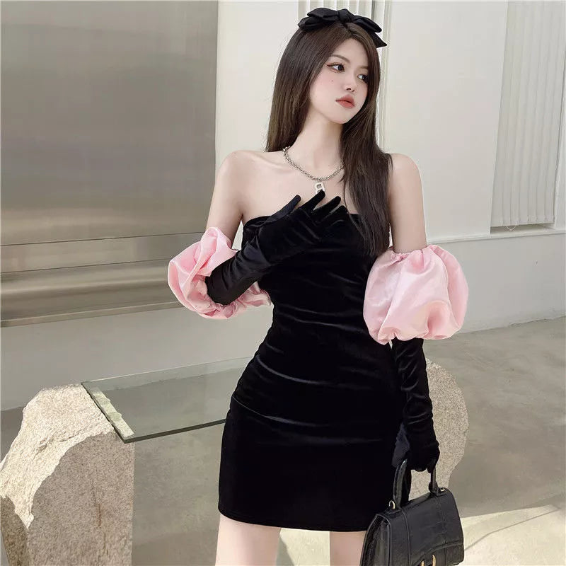 Elegant Off Shoulder Evening Dress