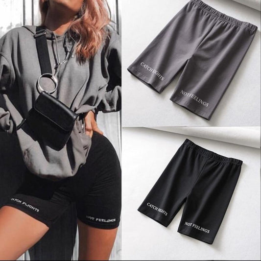 Athleisure Fitted Slim Sexy Fitness Cycling Shorts