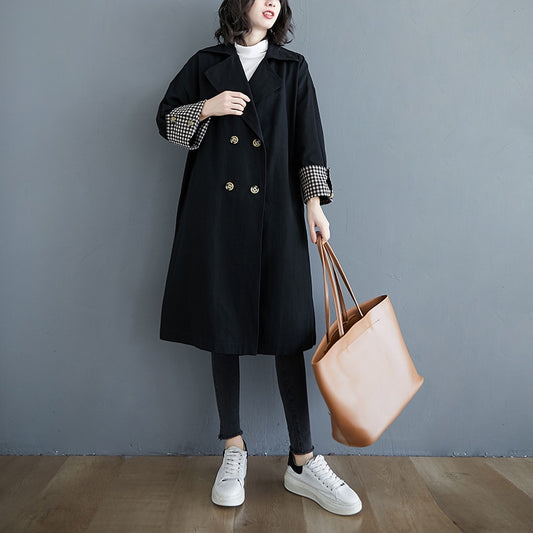 Luxurious Temperament Office Style Women's Baggy Coat